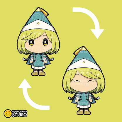 The Witches of Zozah TiniToonies - Witch Hat Atelier Acrylic Standees