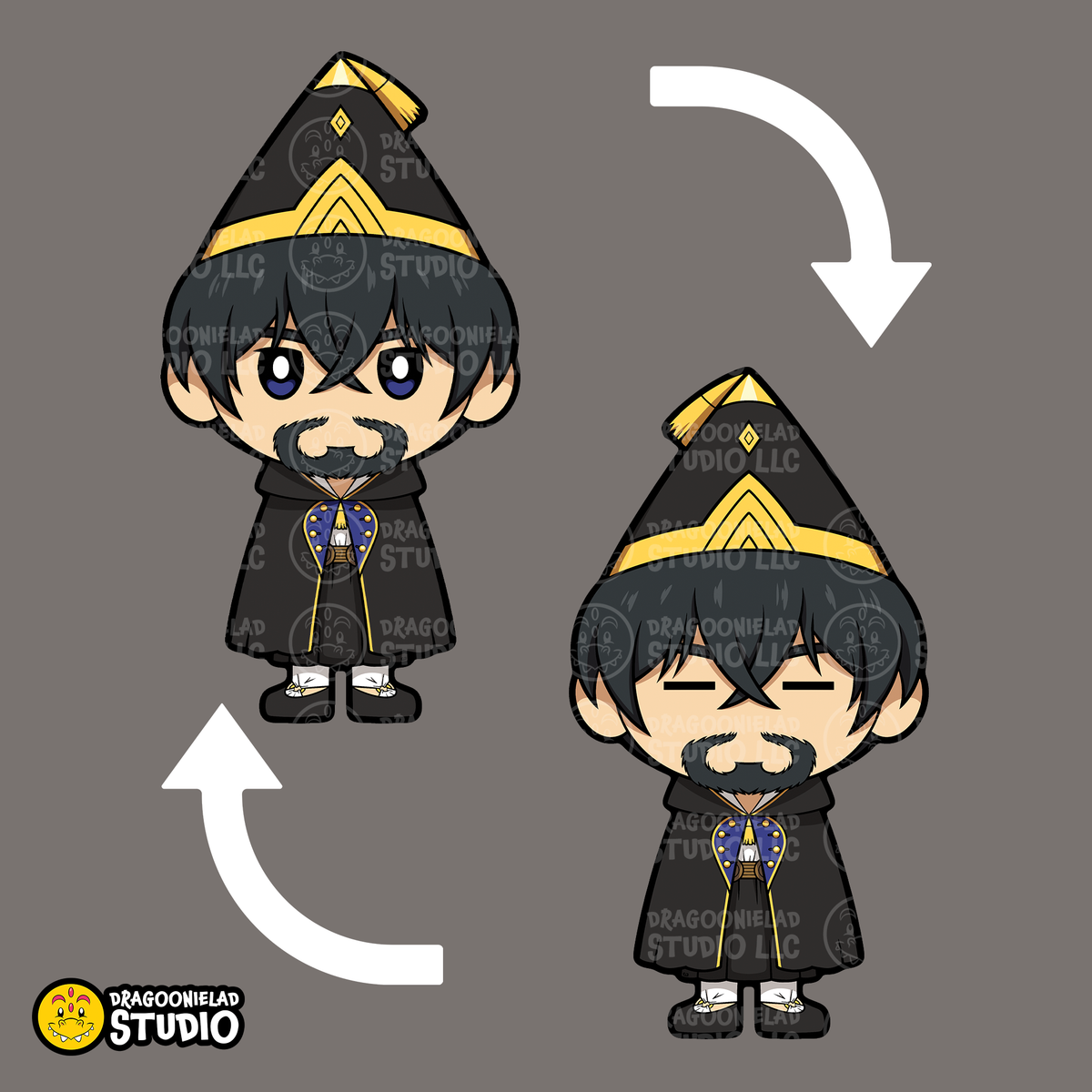 The Witches of Zozah TiniToonies - Witch Hat Atelier Keychains/Charms