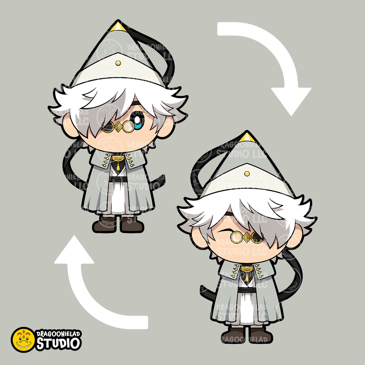 The Witches of Zozah TiniToonies - Witch Hat Atelier Keychains/Charms