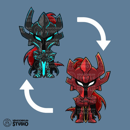 Shadow Monarch & His Legions TiniToonies- MINI Solo Leveling Acrylic Standees