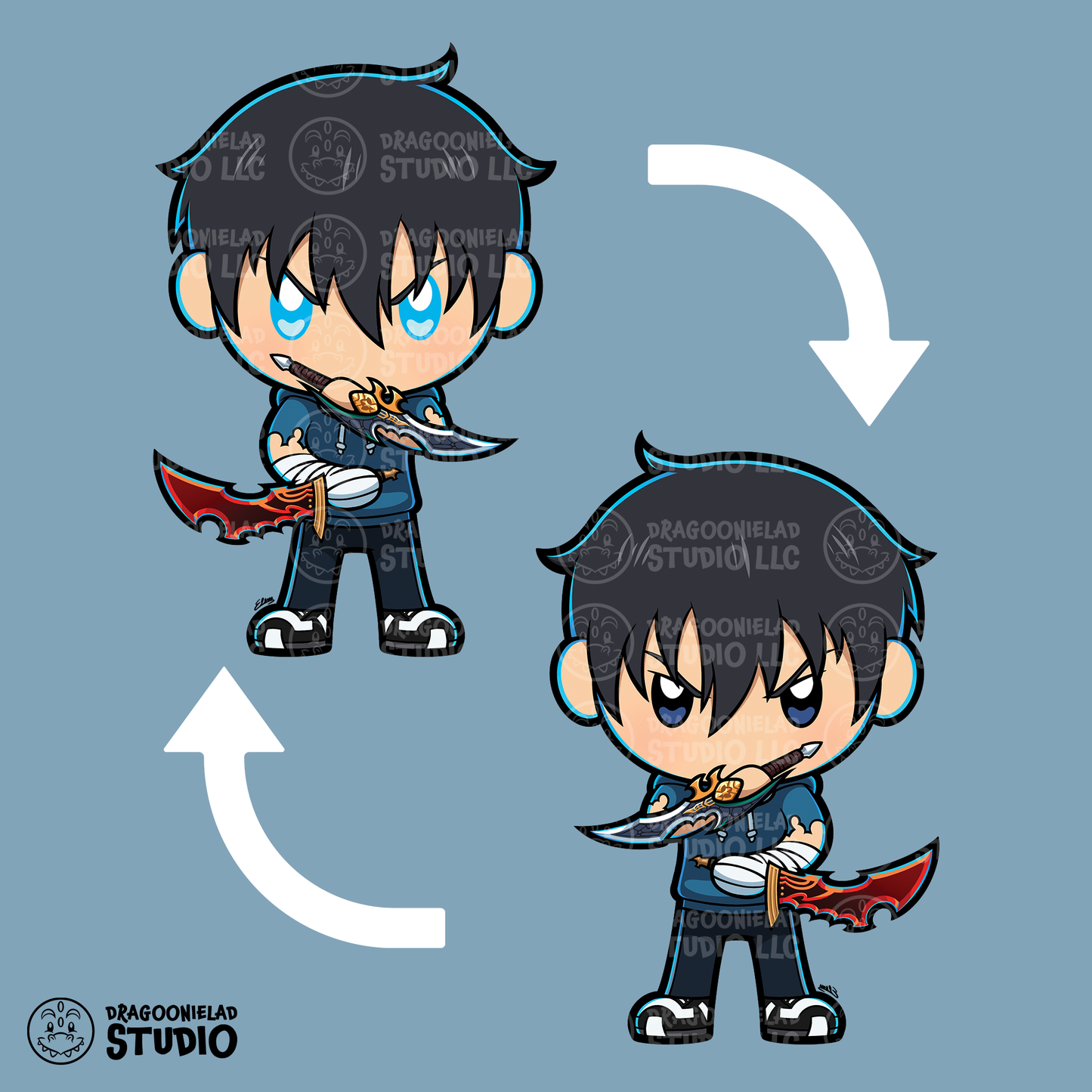 Shadow Monarch & His Legions - Super Chibs Solo Leveling Charms