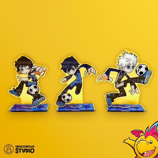 Japan's Best Striker - Tactica Blue Lock Acrylic Standees