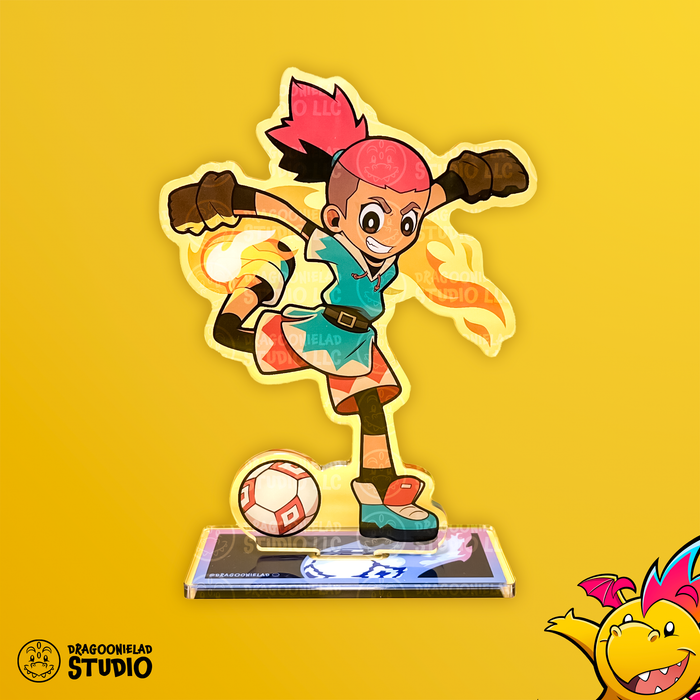 The Knights of Gorotama - Tactoonies Dragon Striker Acrylic Standees