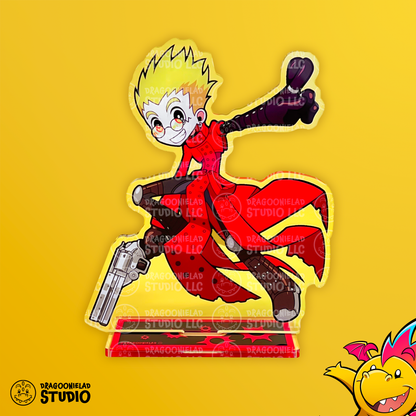 The Humanoid Typhoon - Tactica Trigun Acrylic Standee