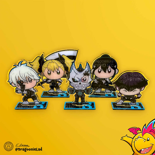 Kaiju Comrades - Super Chibs Kaiju No. 8 Acrylic Standees