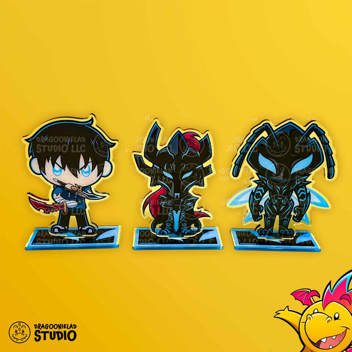 Shadow Monarch & His Legions - Chibi Solo Leveling Acrylic Standees