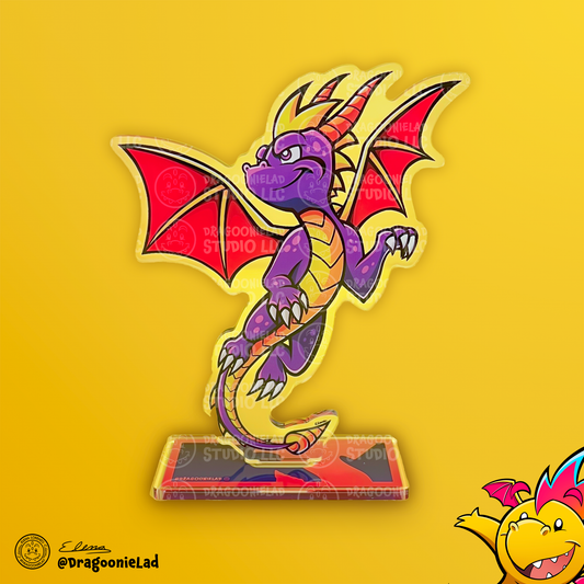The Purple Dragon - Spyro Acrylic Standee