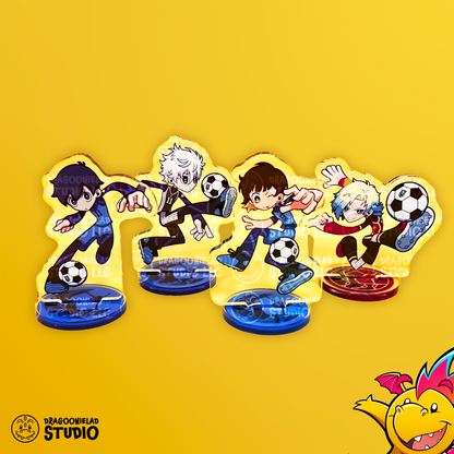 Japan's Best Striker - MINI Tactoonies Blue Lock Acrylic Standees