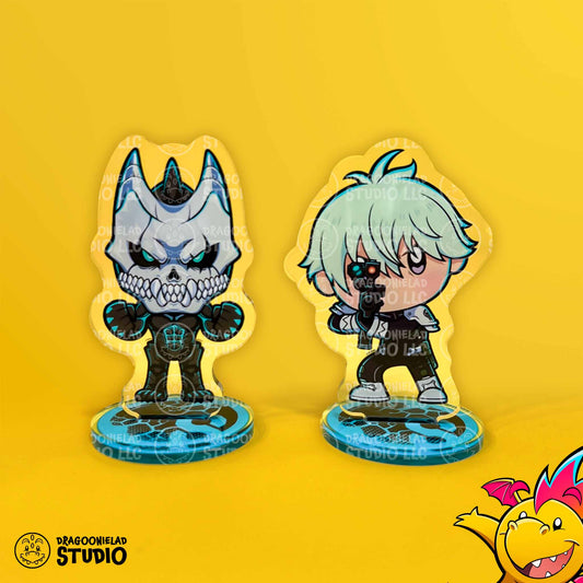 Kaiju Comrades - MINI Super Chibs Kaiju No. 8 Acrylic Standees