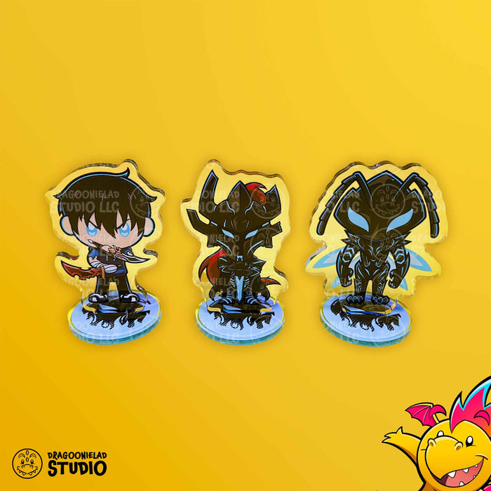 Shadow Monarch & His Legions - MINI Chibi Solo Leveling Acrylic Standees