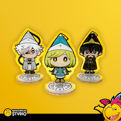 The Witches of Zozah TiniToonies - Witch Hat Atelier Acrylic Standees