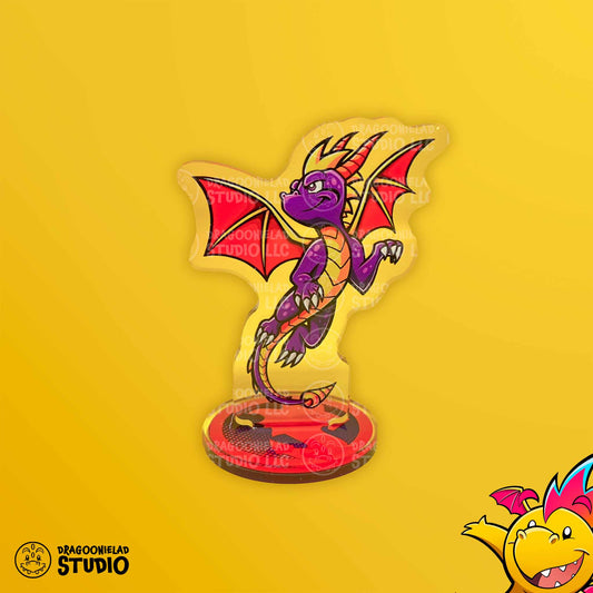 The Purple Dragon - MINI Spyro Acrylic Standee