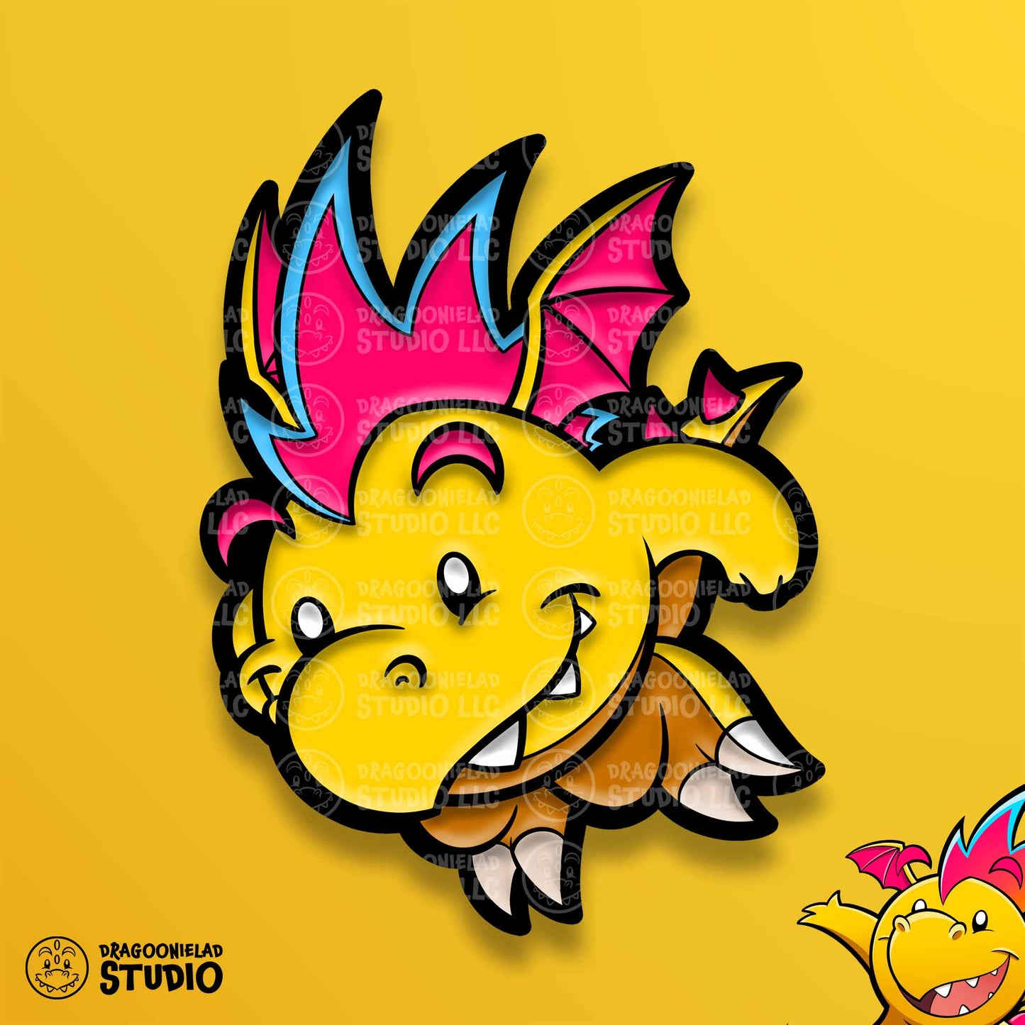 Flying Dragoonie - Pin