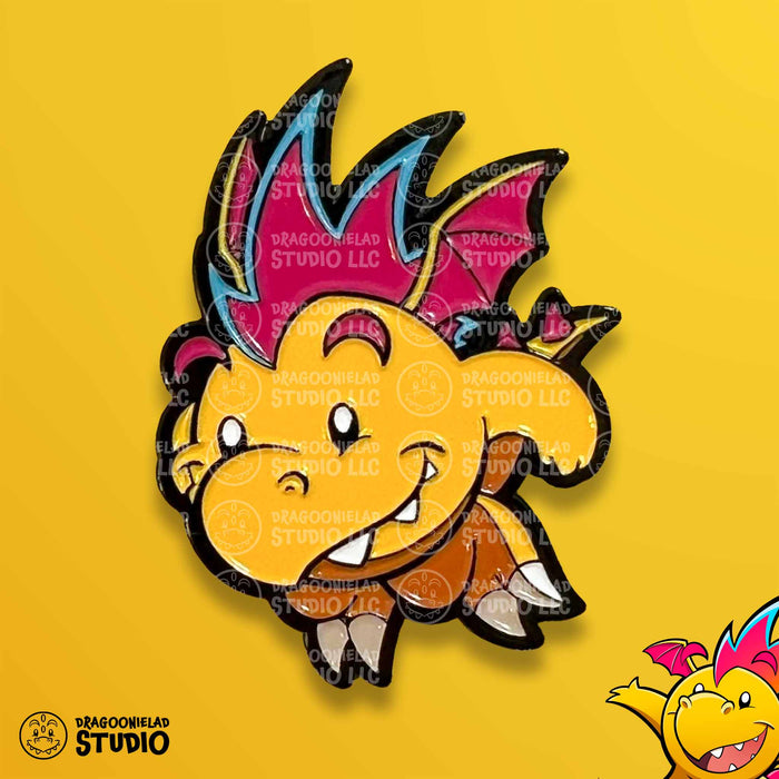 Flying Dragoonie - Soft Enamel Pin