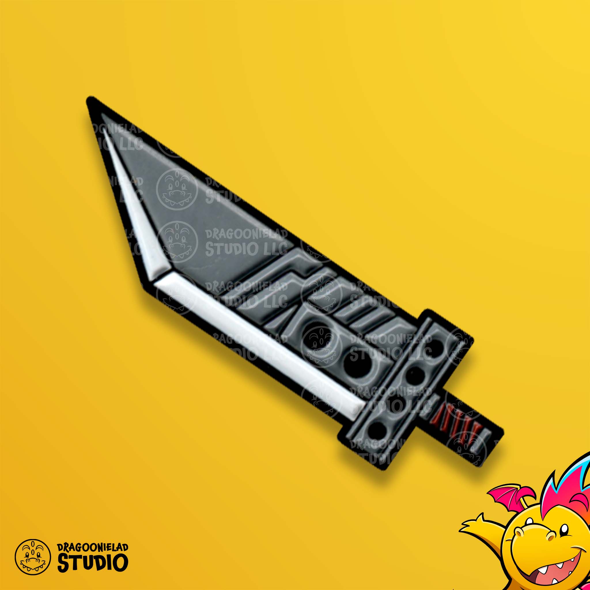 Buster Sword - Pin – DragoonieLad Studio LLC