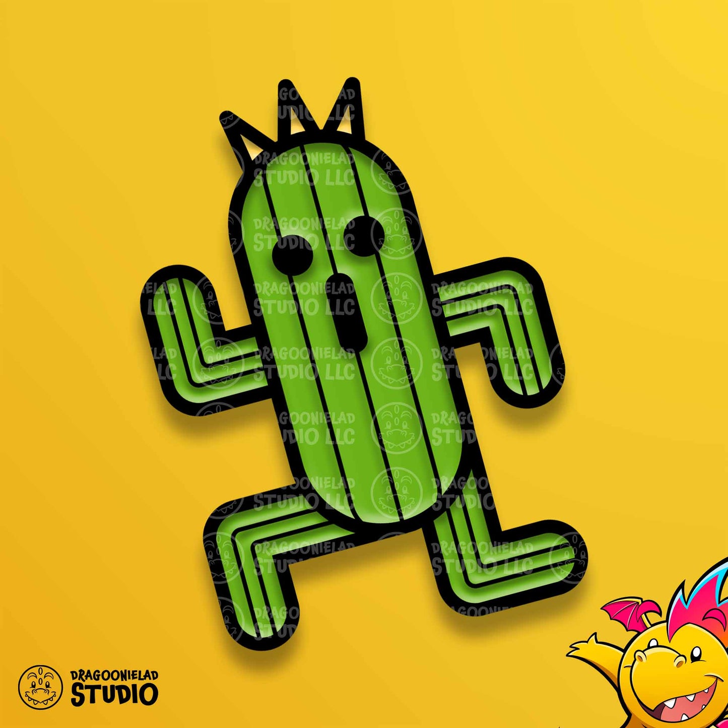 Cactuar - Soft Enamel Pin