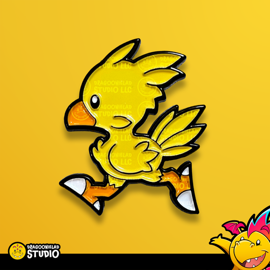 Chocobo - Final Fantasy Inspired Soft Enamel Pin