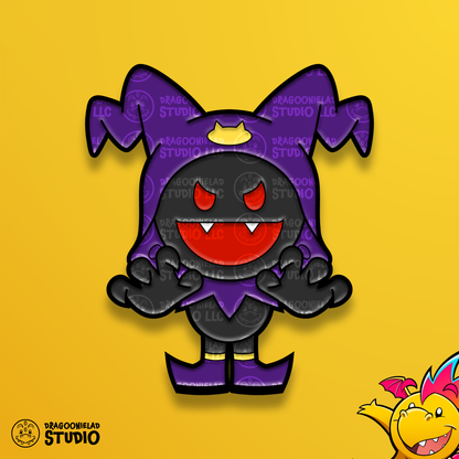 Black Frost - Soft Enamel Pin