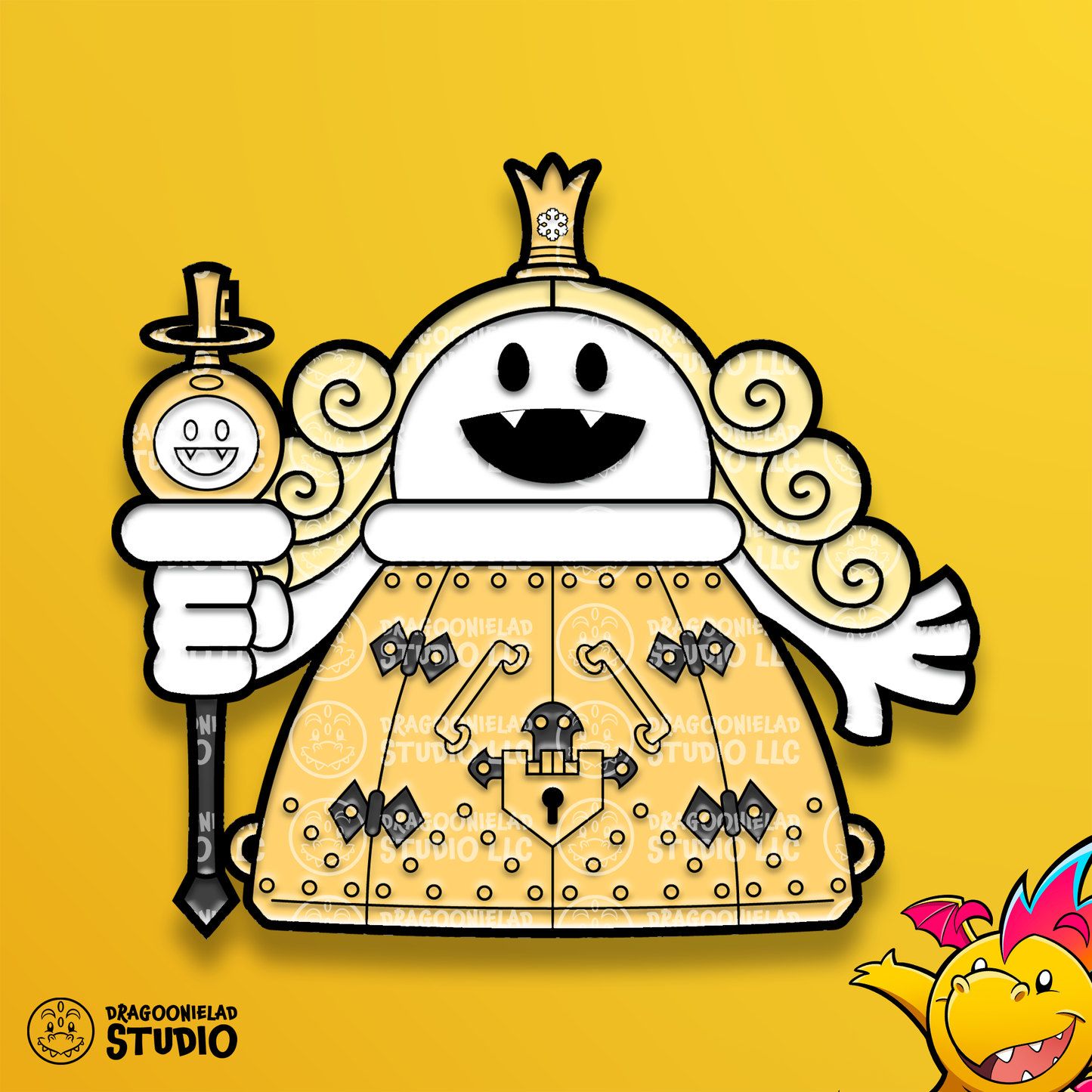 King Frost - Soft Enamel Pin