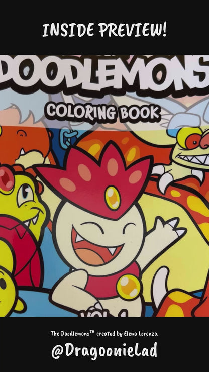 The Doodlemons: Coloring Book Vol. 1